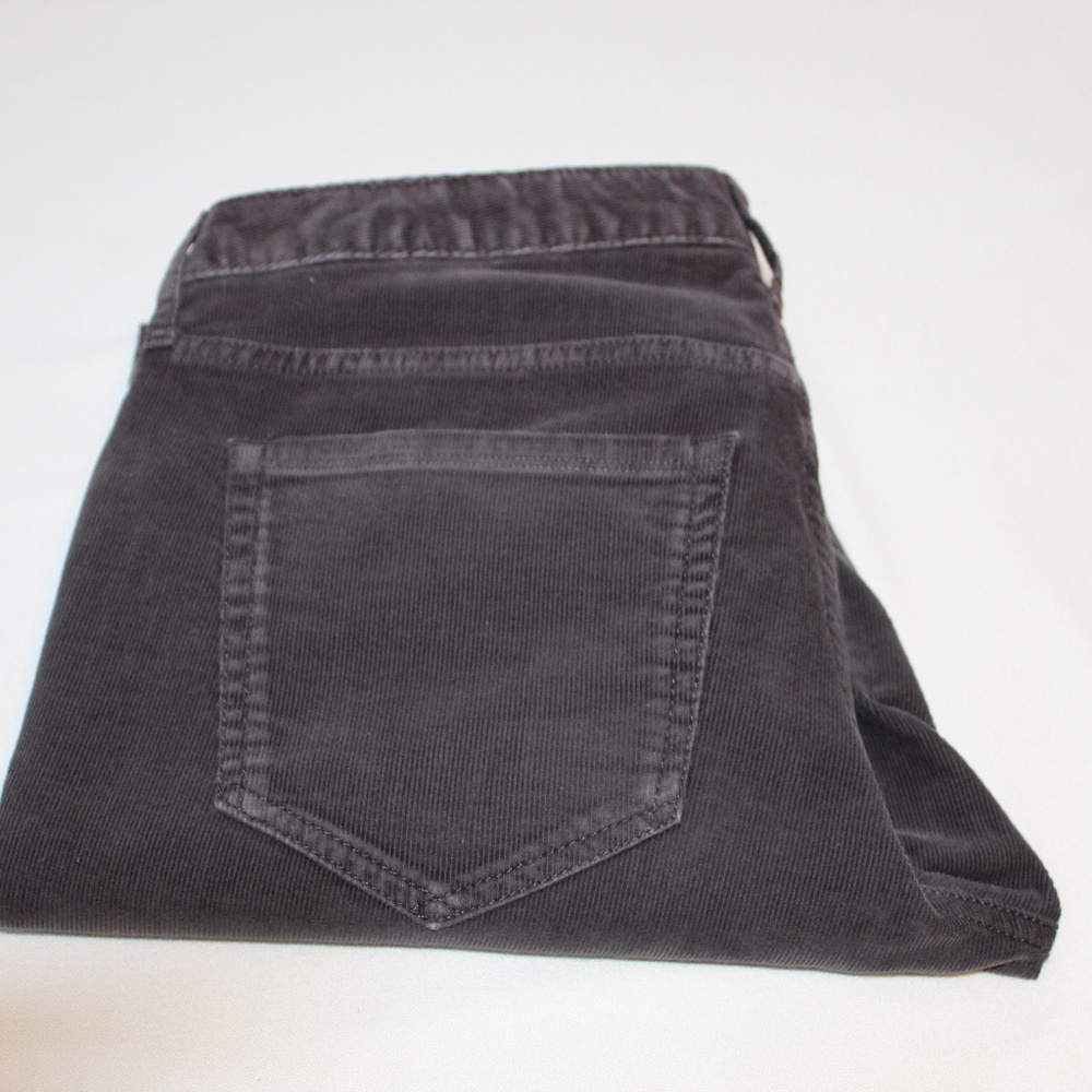 Eddie Bauer Boyfriend Slim Leg Cord Pants Smoke